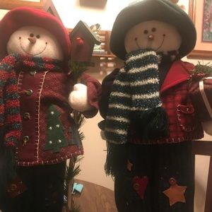 snowman standing dolls